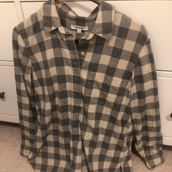 Madewell button back shirt - Picture 2 of 2